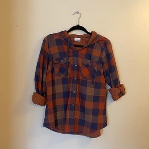 Women’s Columbia Plaid Button Up